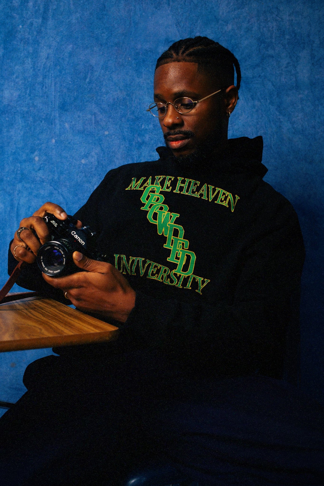 University Hoodie Black