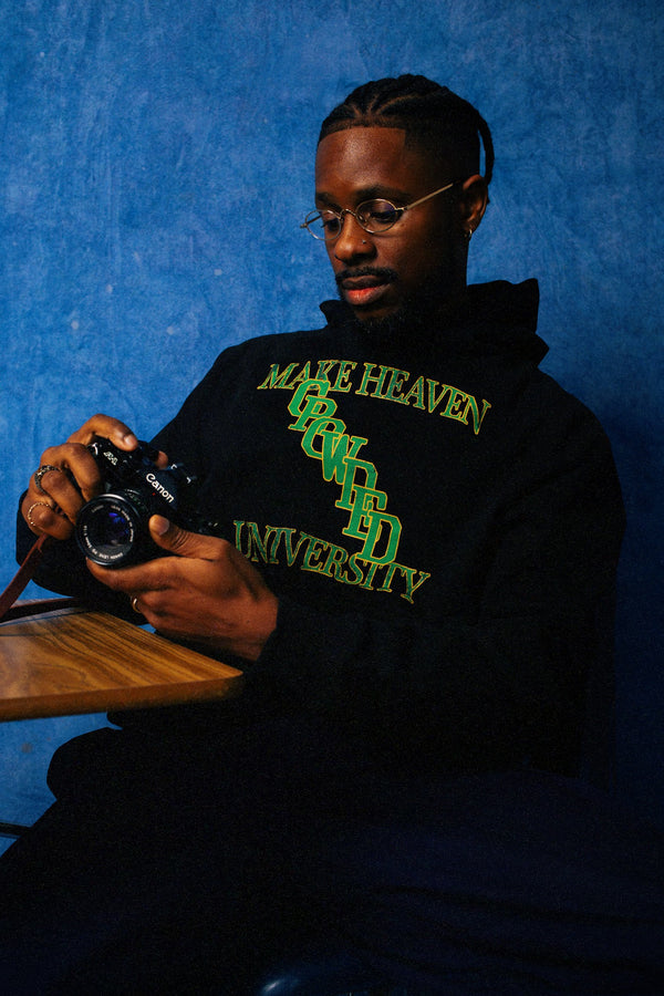 University Hoodie Black